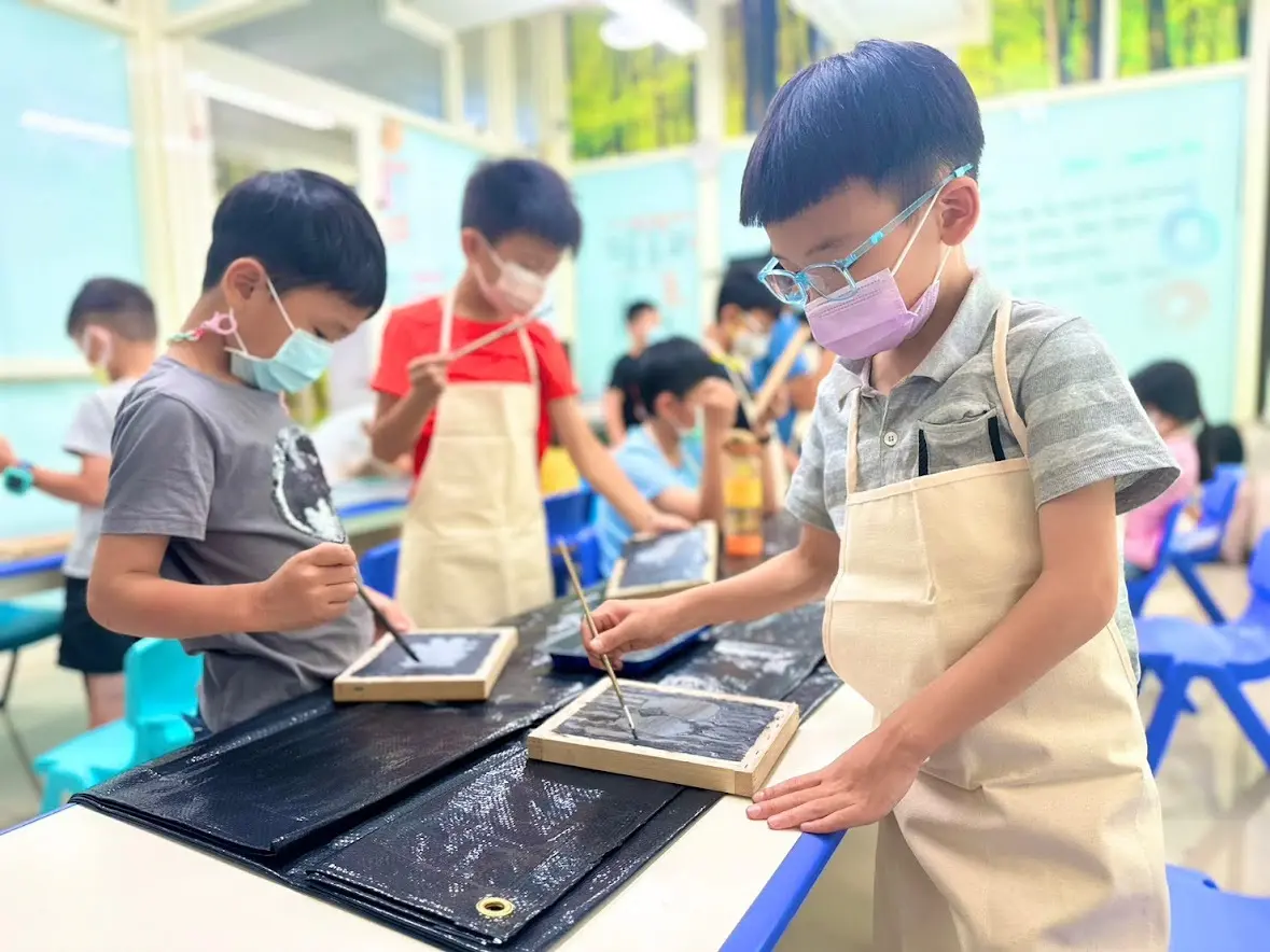 LINE ALBUM 2nd screen printing class 230717 35