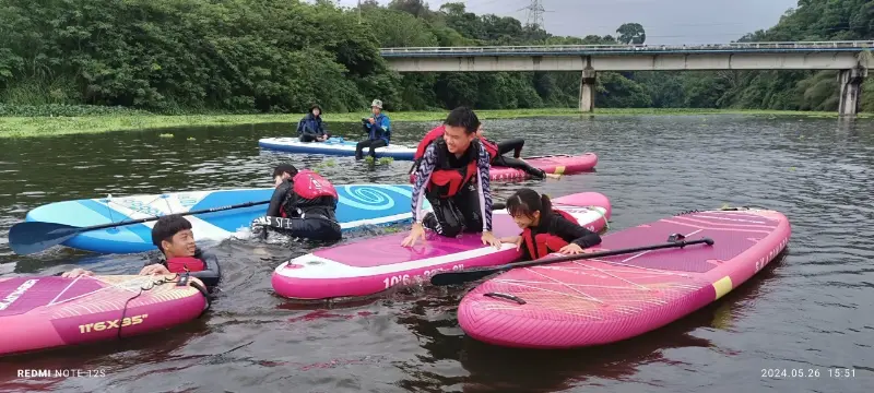 5/26 峨眉湖SUP活動剪影