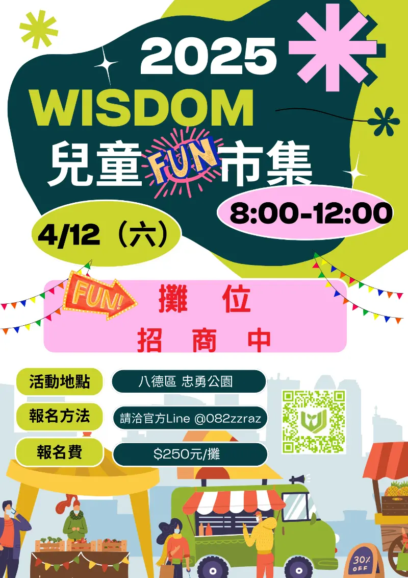 2025 Wisdom兒童市集來囉！
