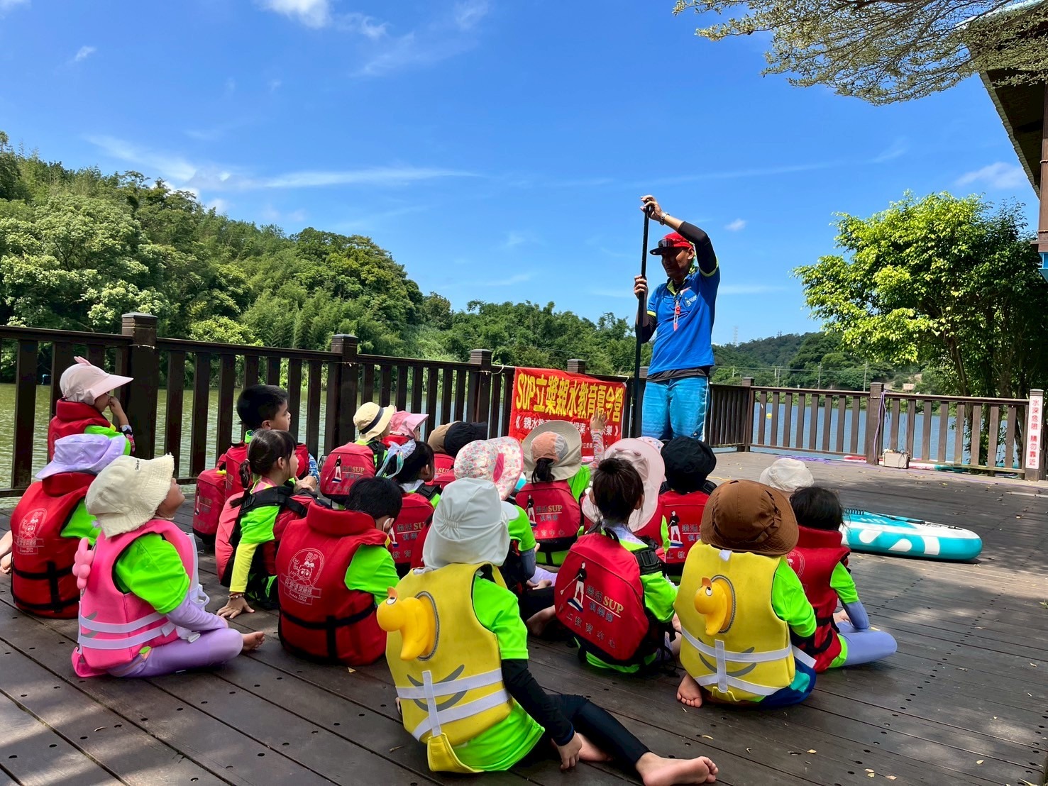 2025 Summer Camp 0716 SUP Safe｜水上立槳體驗與安全教育日