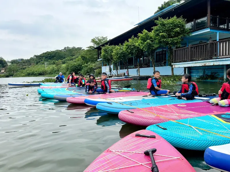 2025 Summer Camp 08/12 新竹峨眉湖SUP活動