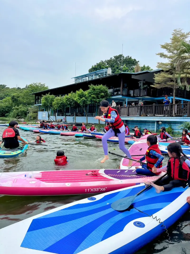 2025 Summer Camp 08/12 新竹峨眉湖SUP活動
