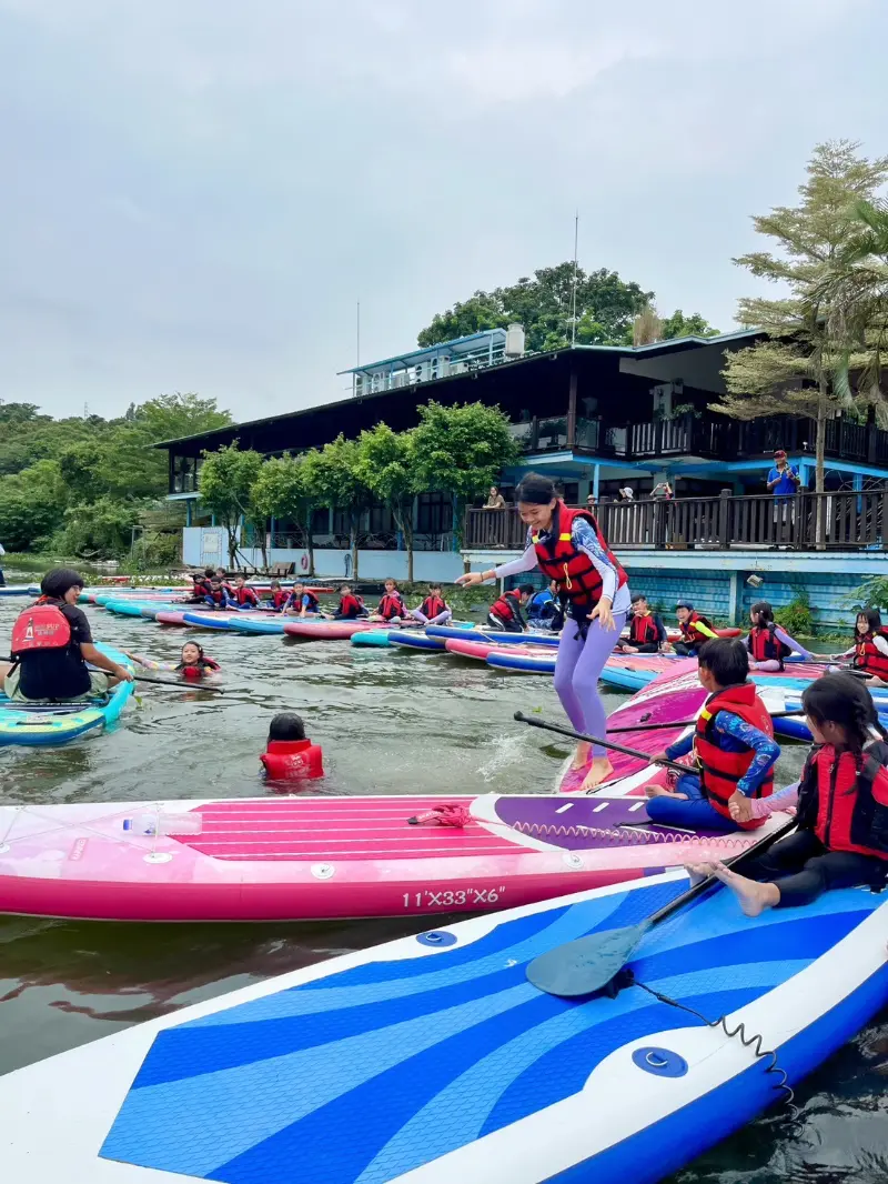 2025 Summer Camp 08/12 新竹峨眉湖SUP活動