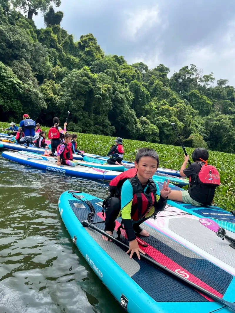 2025 Summer Camp 08/12 新竹峨眉湖SUP活動