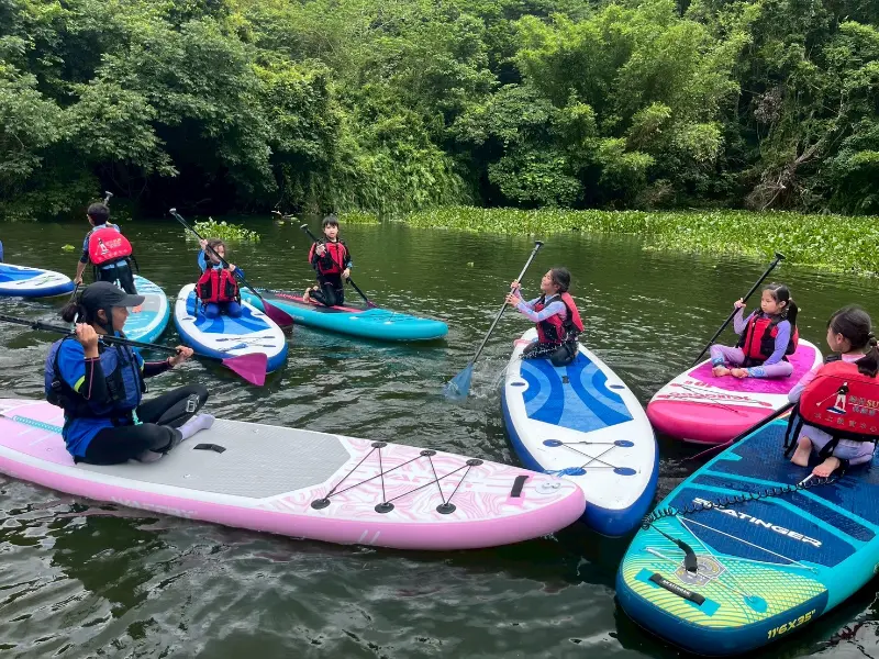 2025 Summer Camp 08/12 新竹峨眉湖SUP活動
