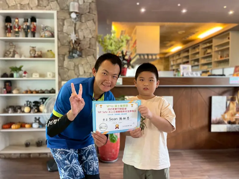 2025 Summer Camp 08/12 新竹峨眉湖SUP活動