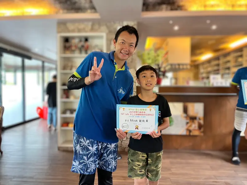 2025 Summer Camp 08/12 新竹峨眉湖SUP活動